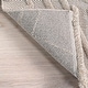 preview thumbnail 4 of 7, Nuloom Isabeau Modern Geometric High-Low Fringe Area Rug