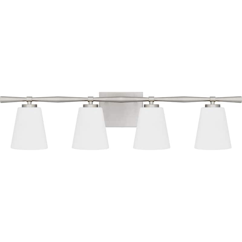 Brindley Four Light Bath - Brushed Nickel