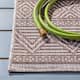 SAFAVIEH Courtyard Zorana Indoor/ Outdoor Waterproof Patio Backyard Rug