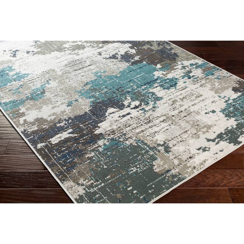 Livabliss Barbara Abstract Industrial Area Rug