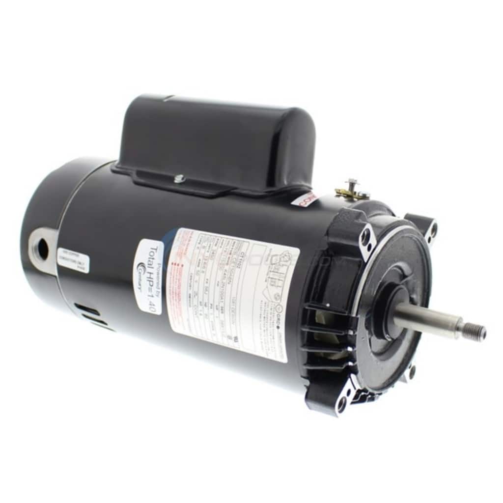 1 HP Threaded Shaft Full-Rated Two-Compartment Pool Pump Motor