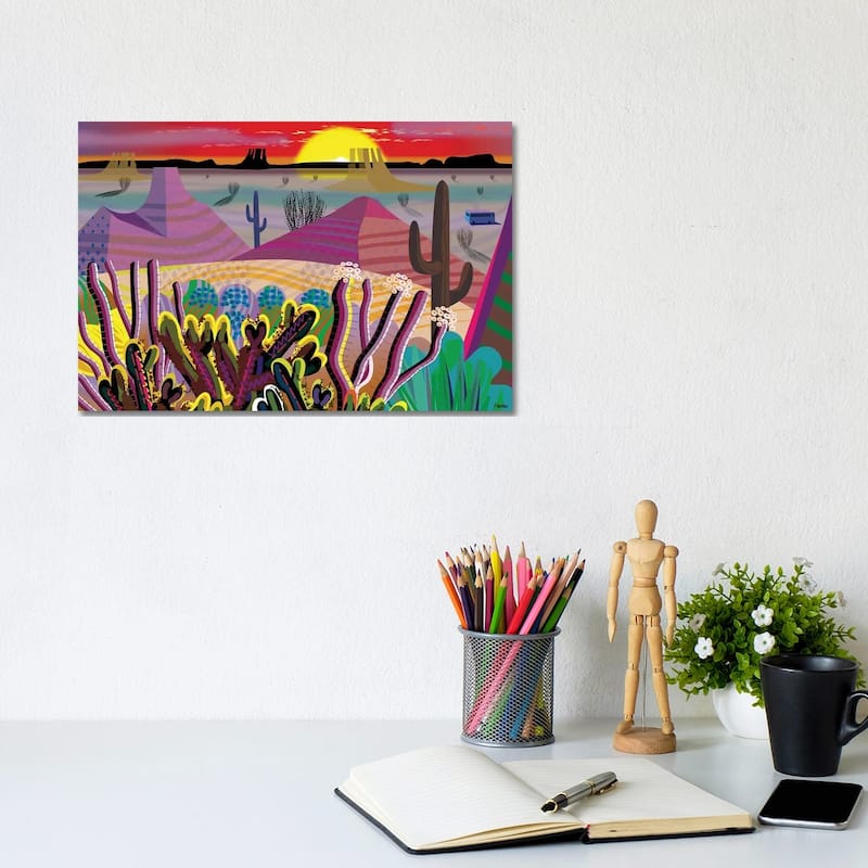 iCanvas "The Desert Within You" by Charles Harker Canvas Print - 8x12x0.75