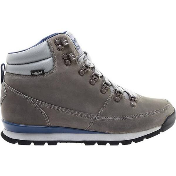 Shop The North Face Men S Back To Berkeley Redux Leather Boot Griffin Grey Shady Blue Overstock 23558946