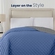 preview thumbnail 33 of 36, Martex Reversible Coverlet Lightweight Soft Durable Easy-Care Quilt