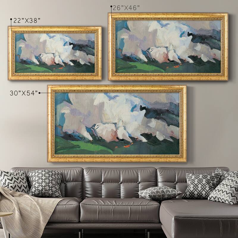 Meadow Valley Fire Premium Framed Canvas- Ready to Hang