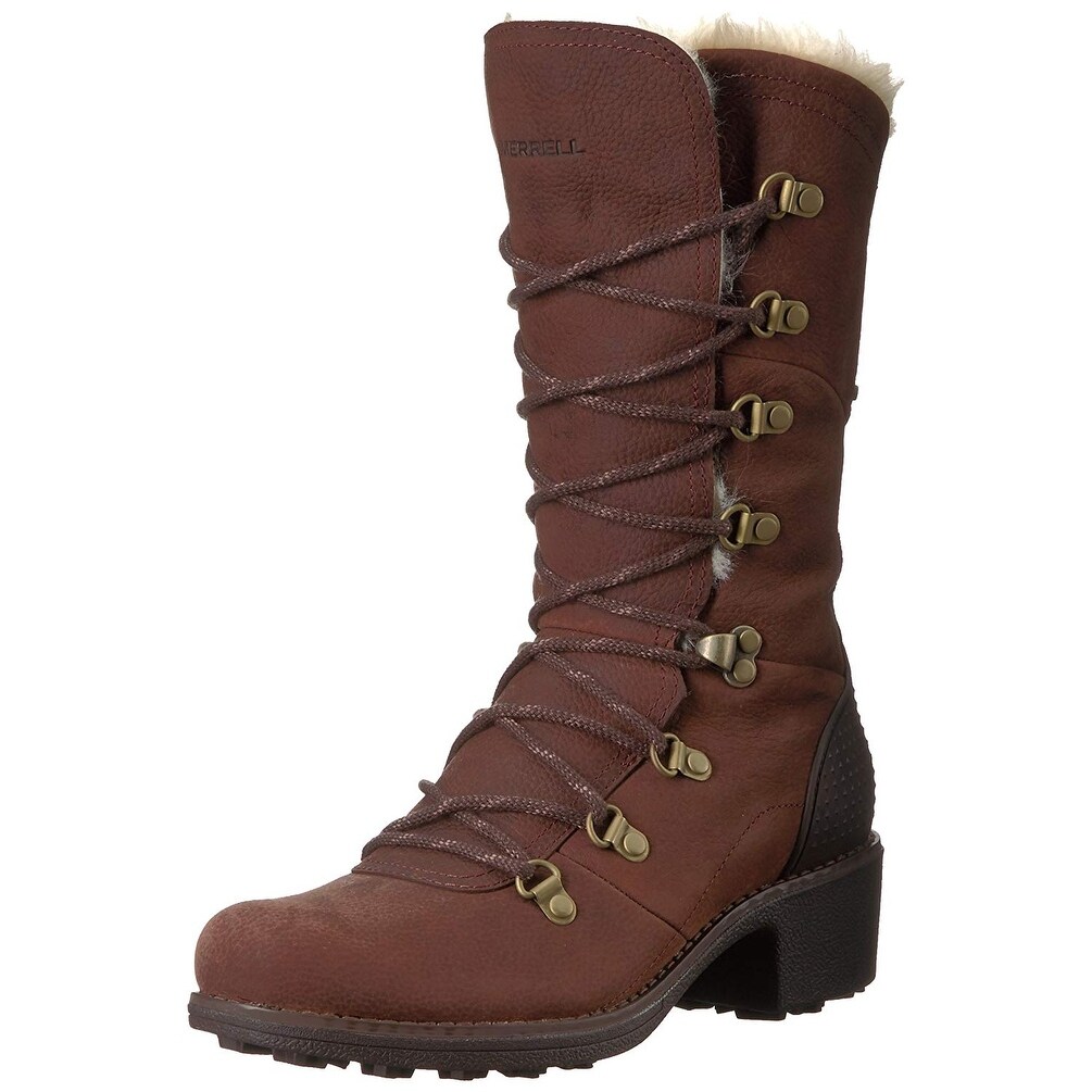 merrell chateau tall lace polar boots