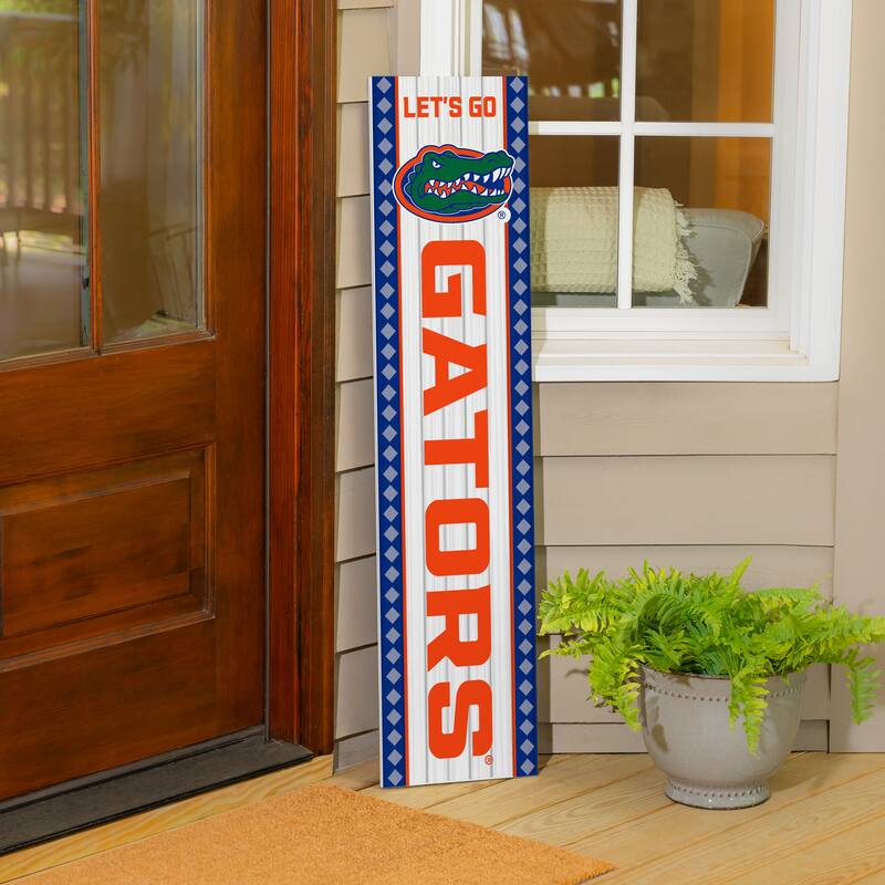 47" Double Sided Seasonal Porch Leaner, University of Florida - 47" x 11.25"