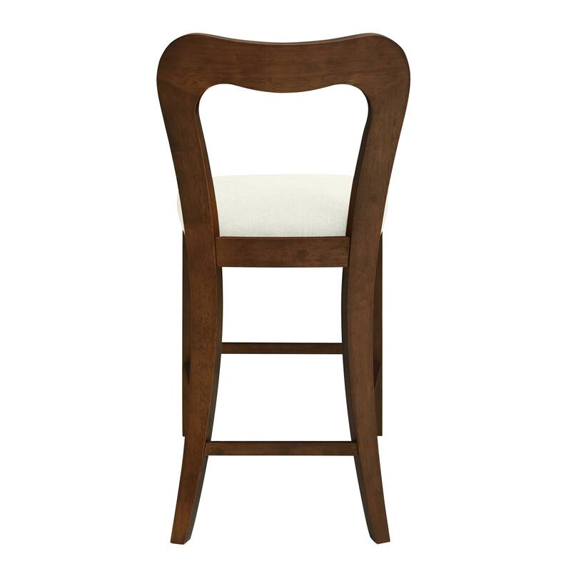 Set of 2 Counter Stools Without Arm