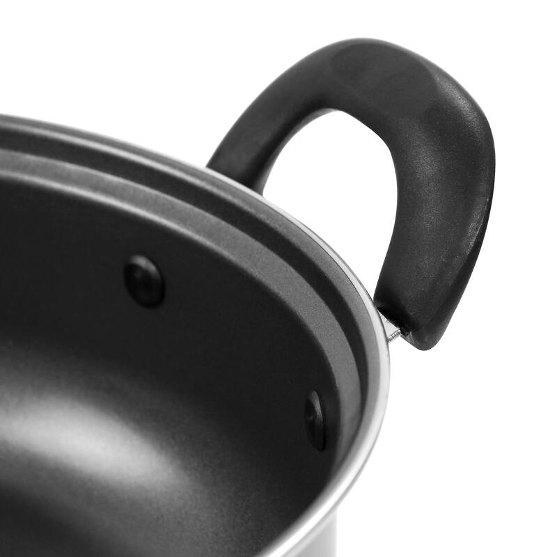 12 Inch Nonstick All Purpose Pan with Lid in Slate
