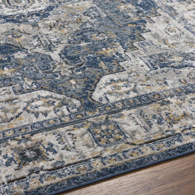 Livabliss Jolie Transitional Medallion Area Rug
