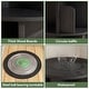 preview thumbnail 72 of 102, 4/5/6 Tiers Round Rotating Bookcase, Revolving Floor Standing Bookshelf Corner Organizer Display