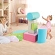 preview thumbnail 4 of 7, Gymax 6 PCS Kids Climber Play Set Indoor Foam Climb & Crawl Activity
