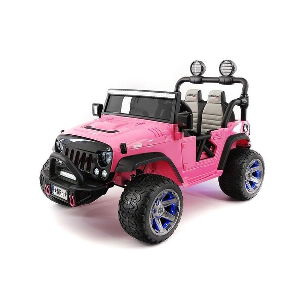 pink ride on car