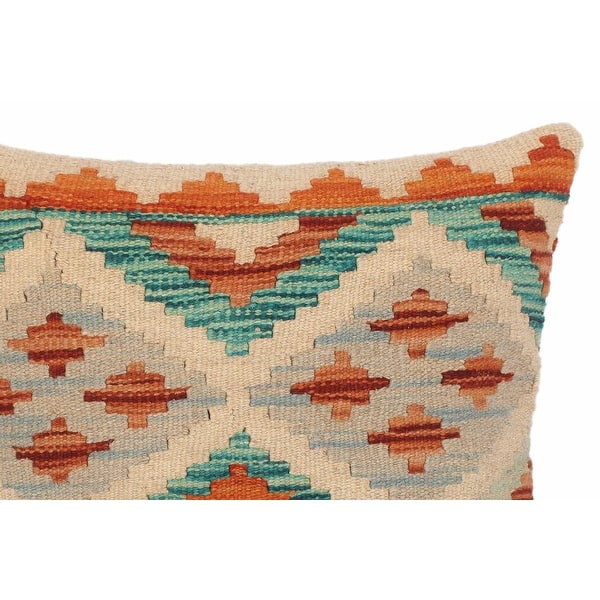 Bohemian Sheila Hand Woven Turkish Kilim Throw Pillow 18 In X 18 In On Sale Overstock 32524680