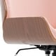 preview thumbnail 40 of 46, Elle Decor Ophelia Low-Back Task Chair in Chrome Finish