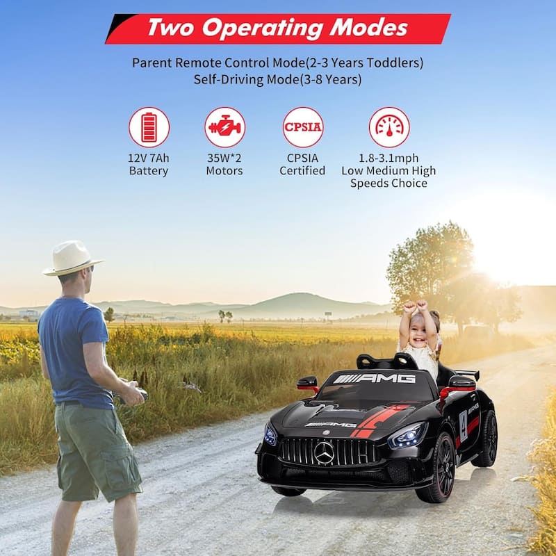 12V Ride On Car for Kids