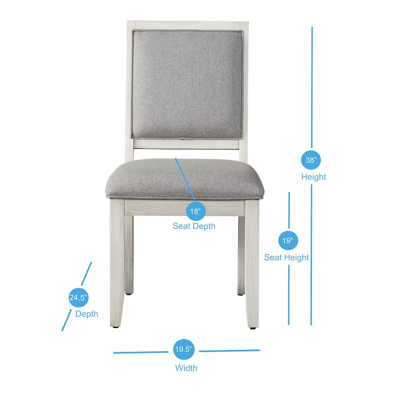 Steve Silver Cardella Parson Dining Chair - Set of 2