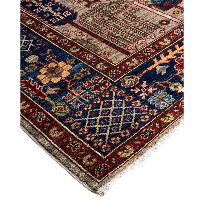 Serapi One-of-a-Kind Hand-Knotted Area Rug - Brown, 8' 3" x 9' 8" - 8' 3" x 9' 8"