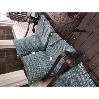 Arden Selections Alana Tile Outdoor Deep Seat Set