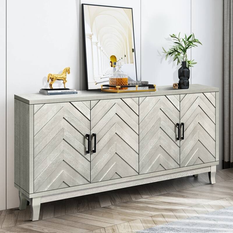 Stronger Vintage Style Buffet Cabinet