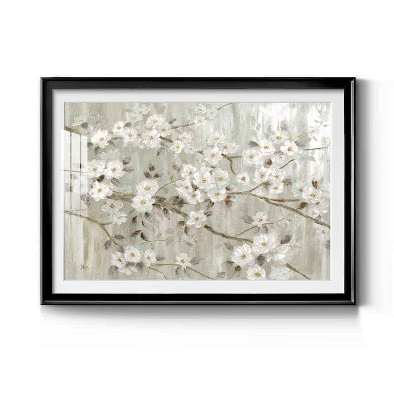 Neutral Spring Premium Framed Print - Ready to Hang - 30.5X42.5 - Black