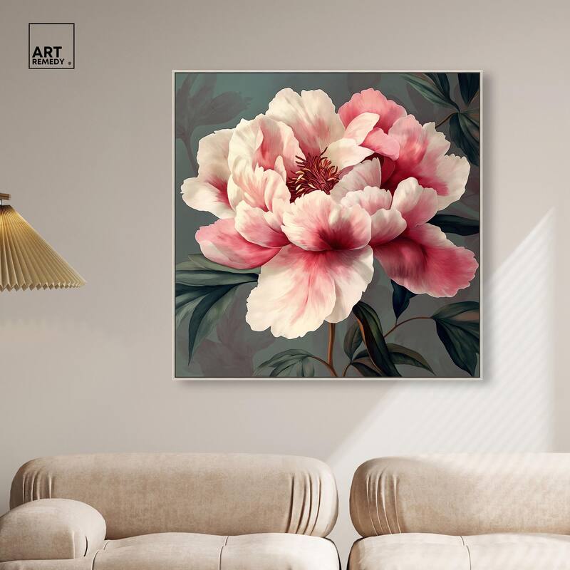 Opal Bloom I Canvas by Art Remedy