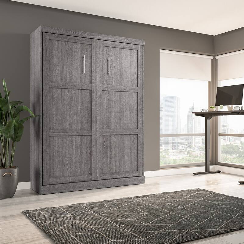 Pur 65W Queen Murphy Bed for Multipurpose Room by Bestar