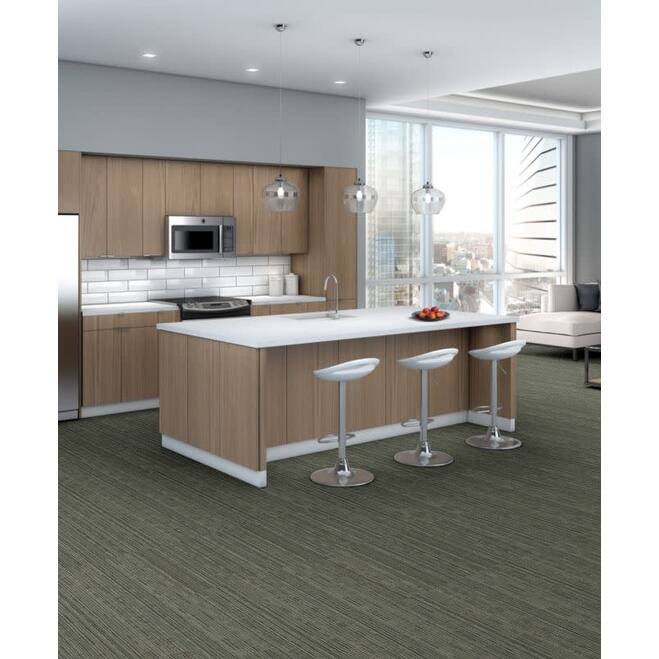 Shaw Philadelphia Commercial Stack 24" x 24" Glue Down Carpet Tile -