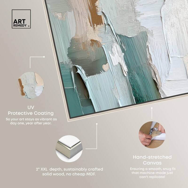 Impasto Intervals II Canvas by Art Remedy