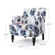 Boaz Floral Fabric Club Armchair by Christopher Knight Home