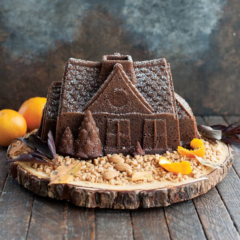 Nordic Ware Gingerbread House Bundt Pan