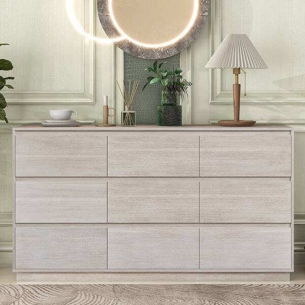 storage dresser stone grey Stone 6 Drawer, 2 Door Dresser