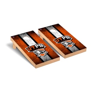 Texas Permian Basin Falcons Vintage Cornhole Board Set