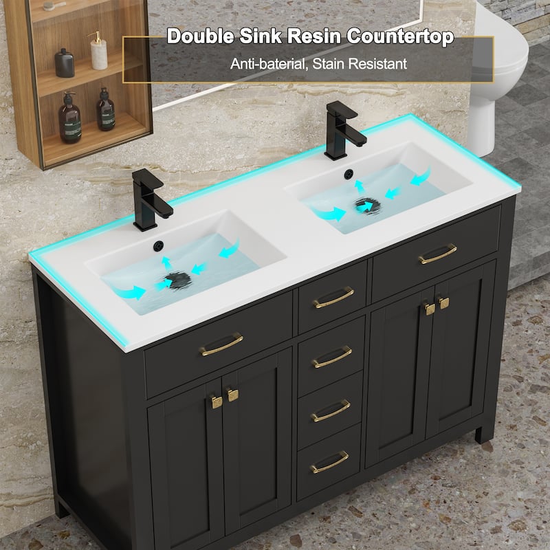 Sink Bathroom Vanity with Counter top Set