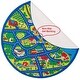 preview thumbnail 12 of 10, HR Kids Rugs City map Educational Non-Slip Play mat for School Daycare Nursery