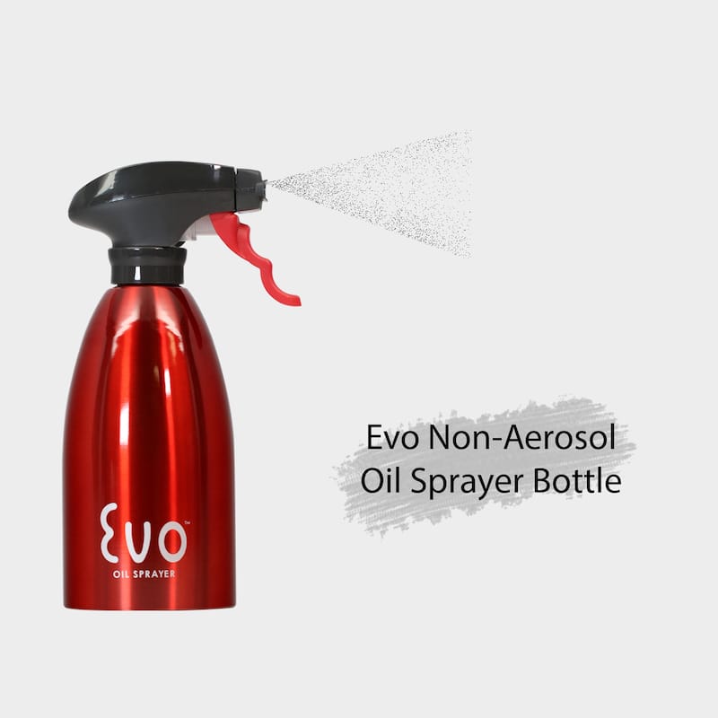 Evo Stainless Steel Oil Sprayer, 16-Ounce Capacity