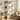 4-Tier Tall Narrow Bookshelf with Metal Guard Panels, Industrial Wood and Metal Display Storage Rack