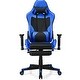 preview thumbnail 47 of 56, Costway Massage Gaming Chair Reclining Racing Office Computer Chair