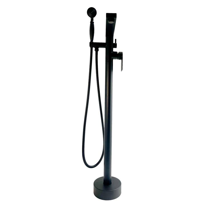 Venus Square Head Tub Filler Faucet with Handshower