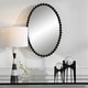 preview thumbnail 2 of 4, Uttermost Serna Oval Mirror - 20"W X 30"H X 2"D