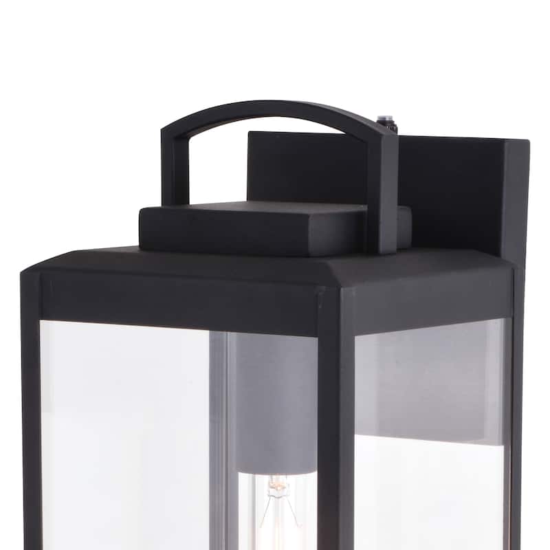 Kinzie 1-light Modern Dusk-to-Dawn Outdoor Wall Lantern