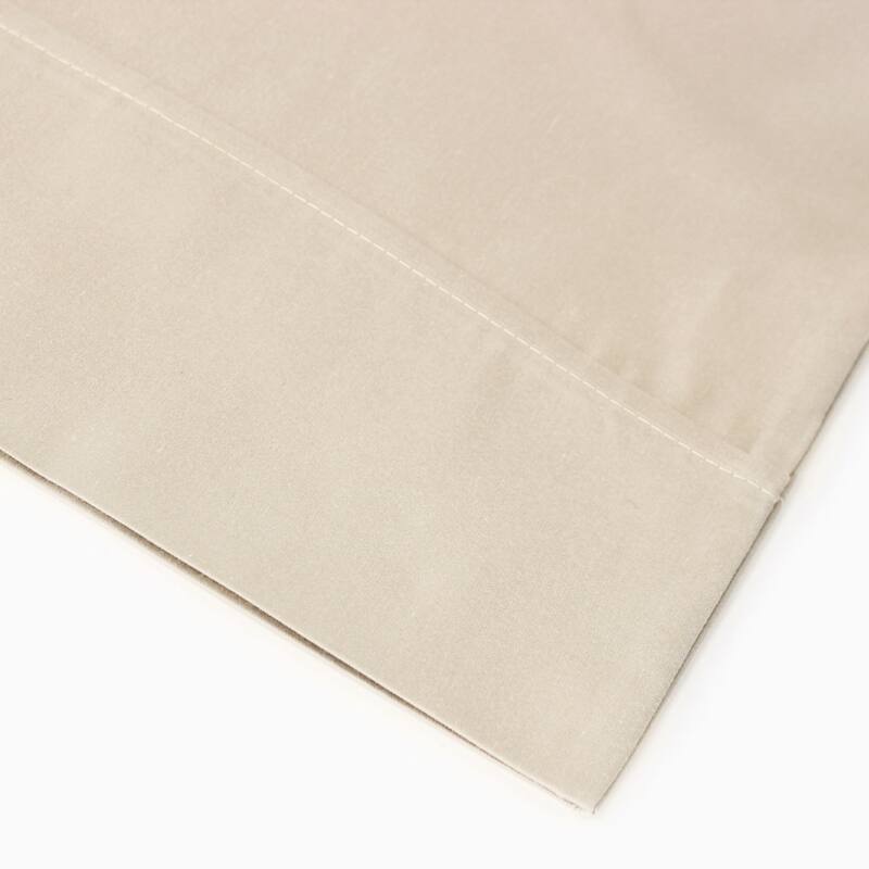 400 Thead Count Pleated Cotton Sheet Set Extra Pillowcases