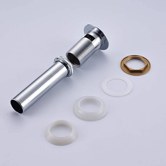 DORNBERG B012A Pop Up Bathroom Sink Drain with Overflow