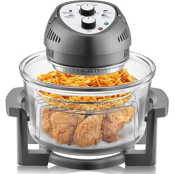 Toaster Oven Air Fryer CS100-AO-RXB, Smart 32QT Large Stainless Steel  Convection Oven for Pizza, Rotisserie, Black - Bed Bath & Beyond - 36679789
