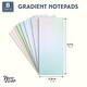 preview thumbnail 3 of 4, Paper Junkie 8 Pack To Do Pastel Sticky Notes Pad, Gradient Colors, 50 Sheets Each, 5.5x2.35"