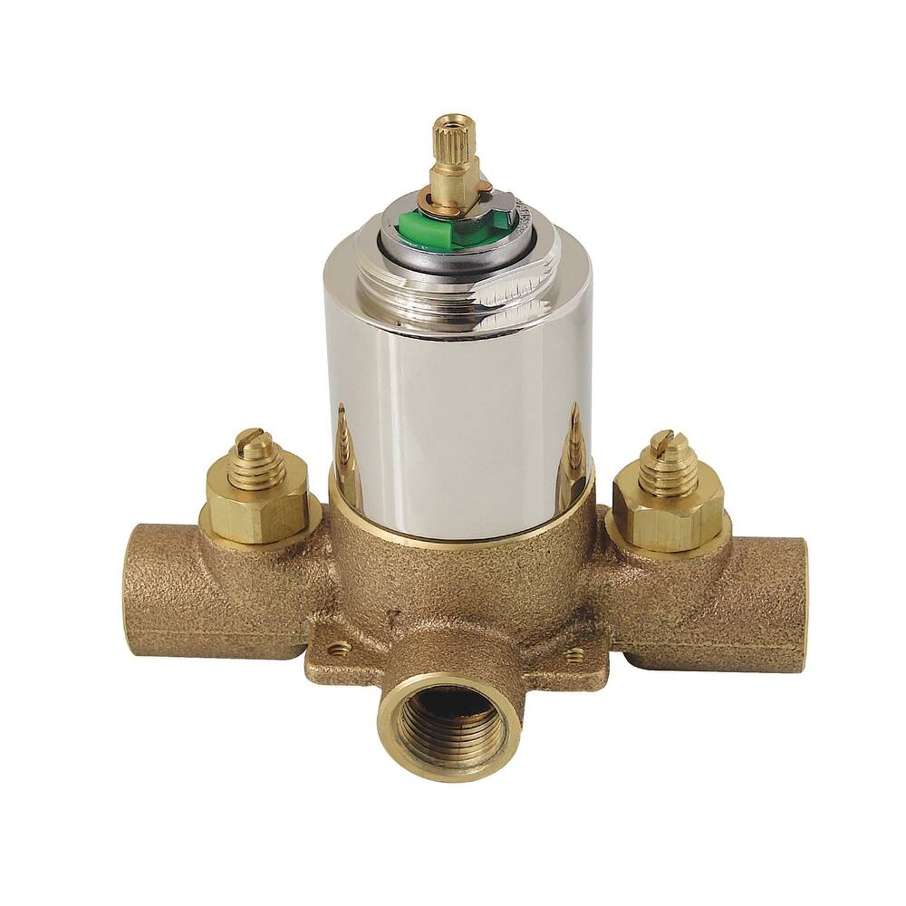 Kingston Brass 3-3/16" High Pressure Balanced Shower Valve with Stops