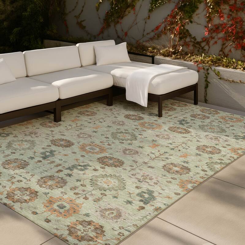 Machine Washable Indoor/ Outdoor Global Durango Chantille Rug