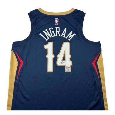 Brandon Ingram Signed New Orleans Pelicans Nike NBA Swingman Jersey