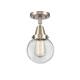 Option Brushed Satin Nickel / Clear