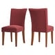 preview thumbnail 8 of 37, iNSPIRE Q Bold Parson Classic Upholstered Dining Chair (Set of 2) - Dining Chair